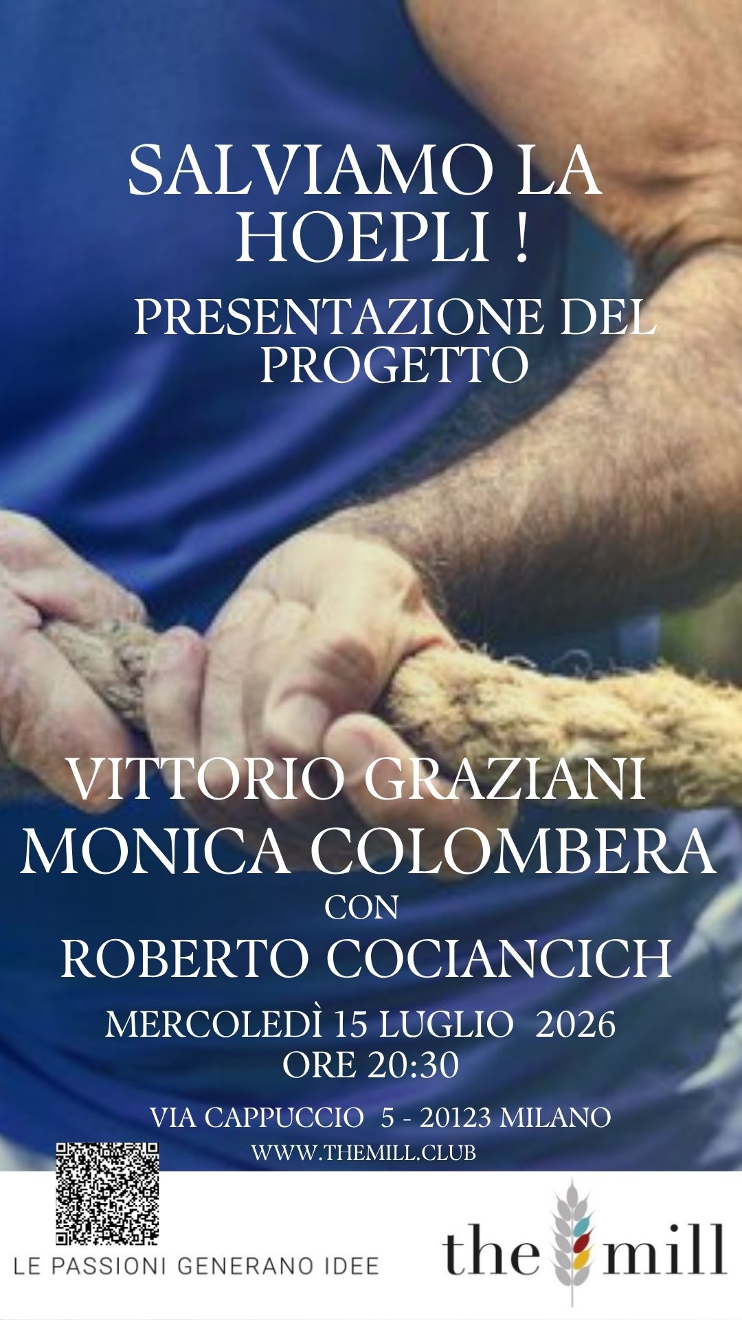 Locandina — Salviamo la Hoepli!
